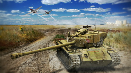 World of Tanks - выиграй танк T26E4 SuperPershing